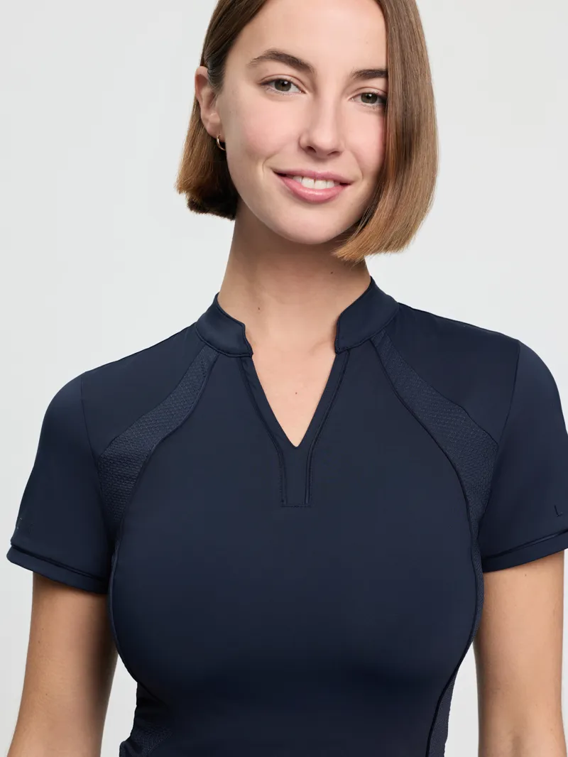LeMieux Lisa Mesh Base Layer in Navy-4
