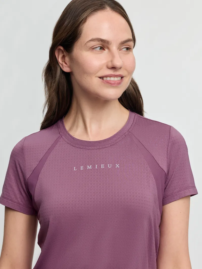 LeMieux Sports T-Shirt in Mallow-3