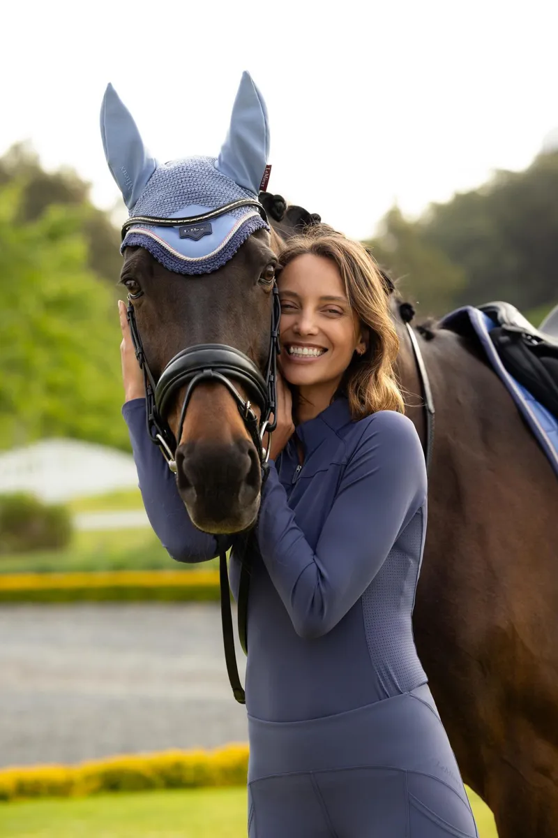 LeMieux Loire Fly Hood in Powder Blue-2