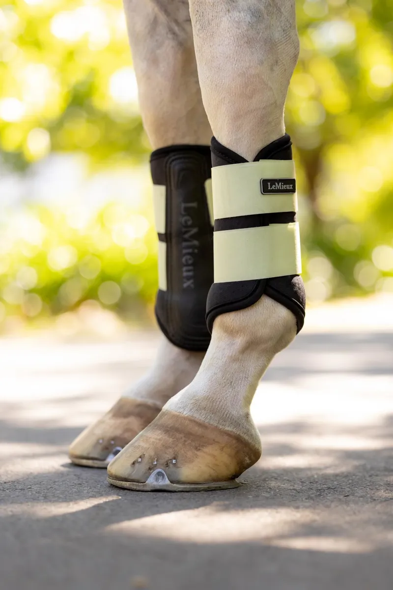 LeMieux Air-Tek Grafter Brushing Boots in Macaron-3