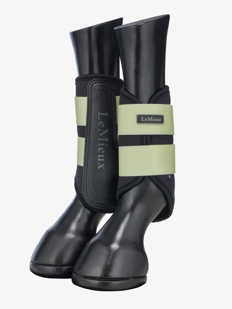 LeMieux Air-Tek Grafter Brushing Boots in Macaron-2