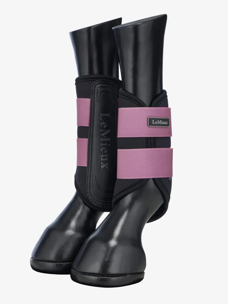 LeMieux Air-Tek Grafter Brushing Boots in Mallow-2