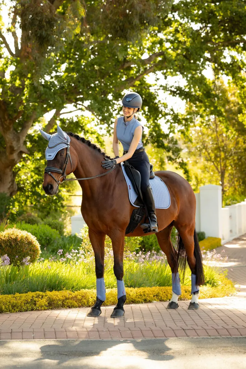 LeMieux Essence Dressage Square in Powder Blue-3