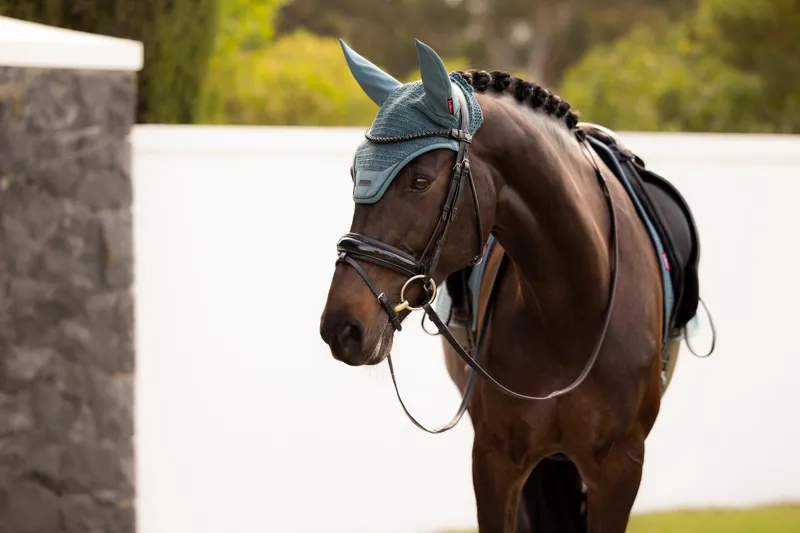 LeMieux Essence Acoustic Fly Hood in Jungle-1