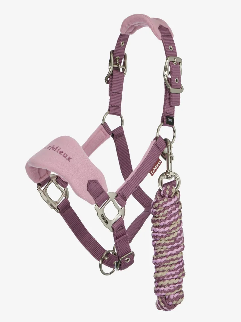 LeMieux Vogue Headcollar and Leadrope in Mallow