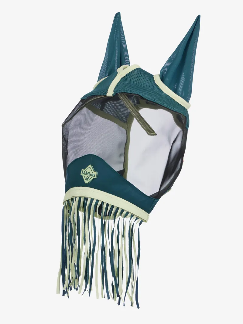 LeMieux Fringe Fly Mask in Jungle