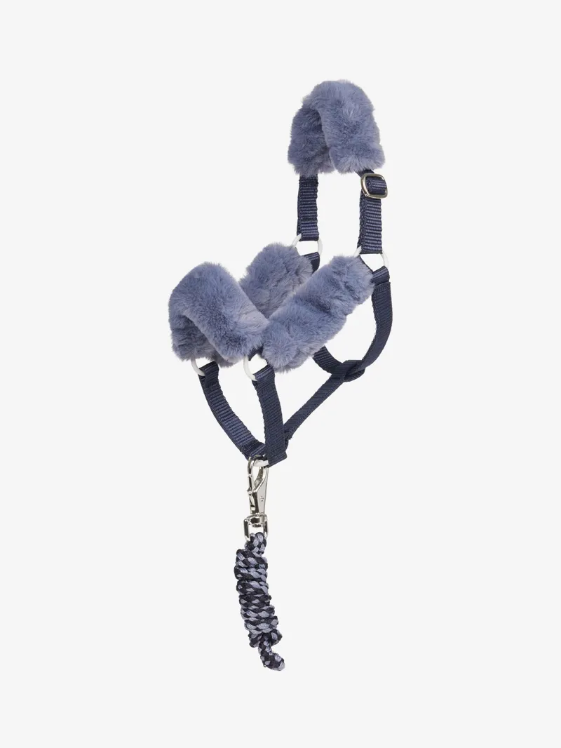 LeMieux Hobby Horse Comfort Headcollar and Leadrope in Navy