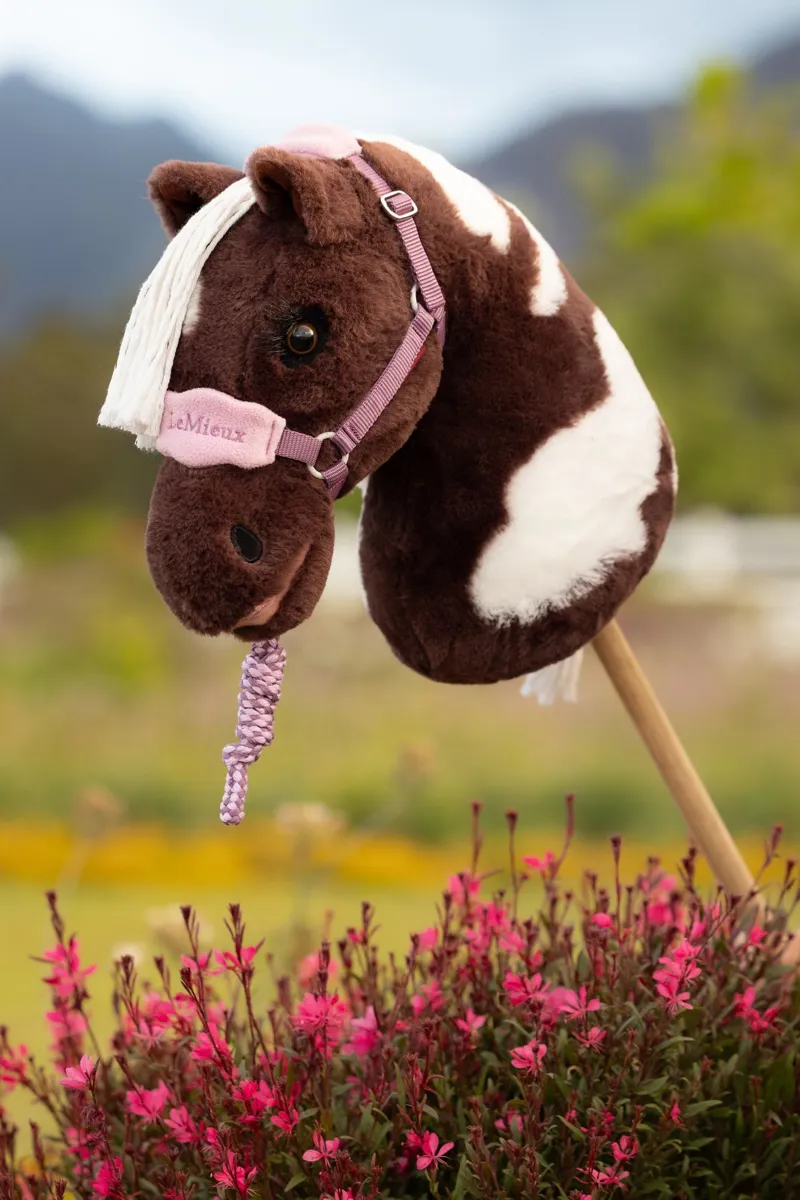 LeMieux Hobby Horse Vogue Headcollar and Leadrope in Mallow-1