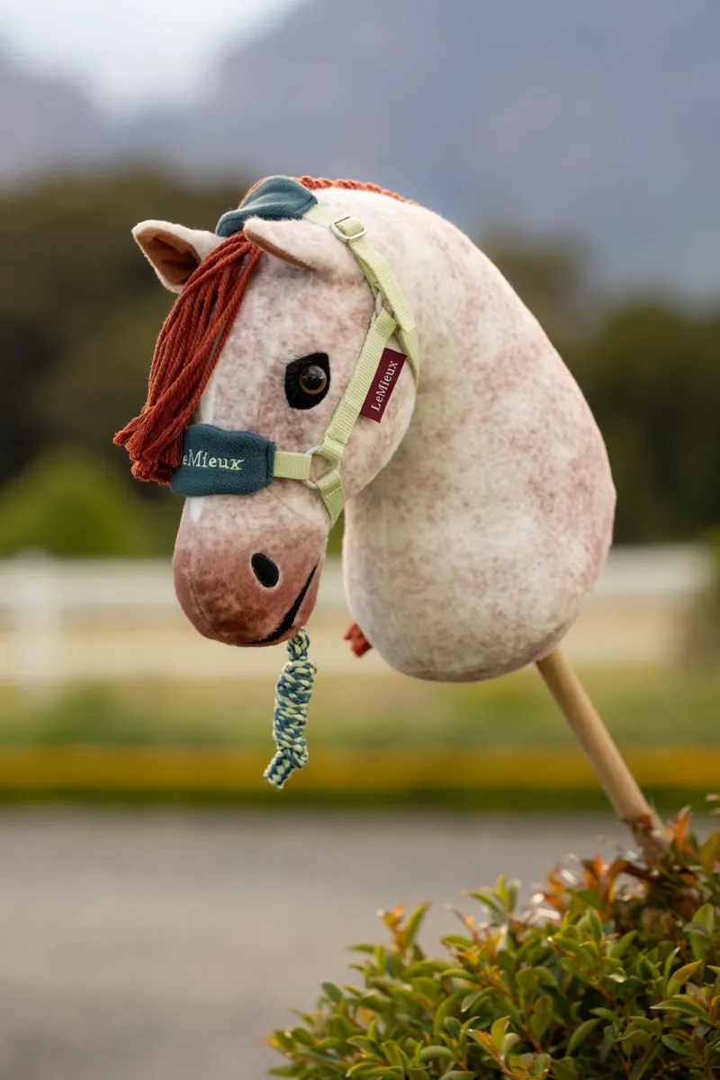 LeMieux Hobby Horse Vogue Headcollar and Leadrope in Macaron-1