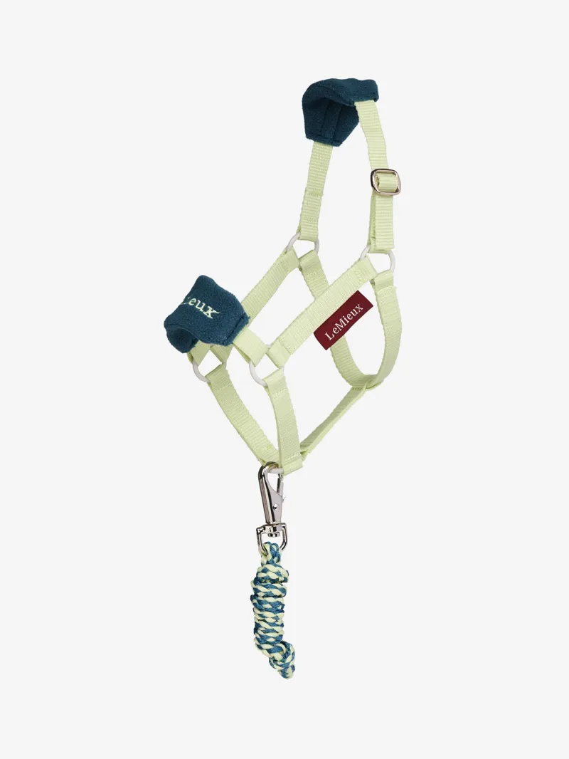LeMieux Hobby Horse Vogue Headcollar and Leadrope in Macaron