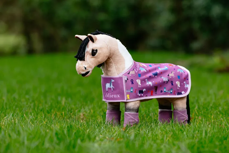 LeMieux Toy Pony Printed Rug in Mallow-1
