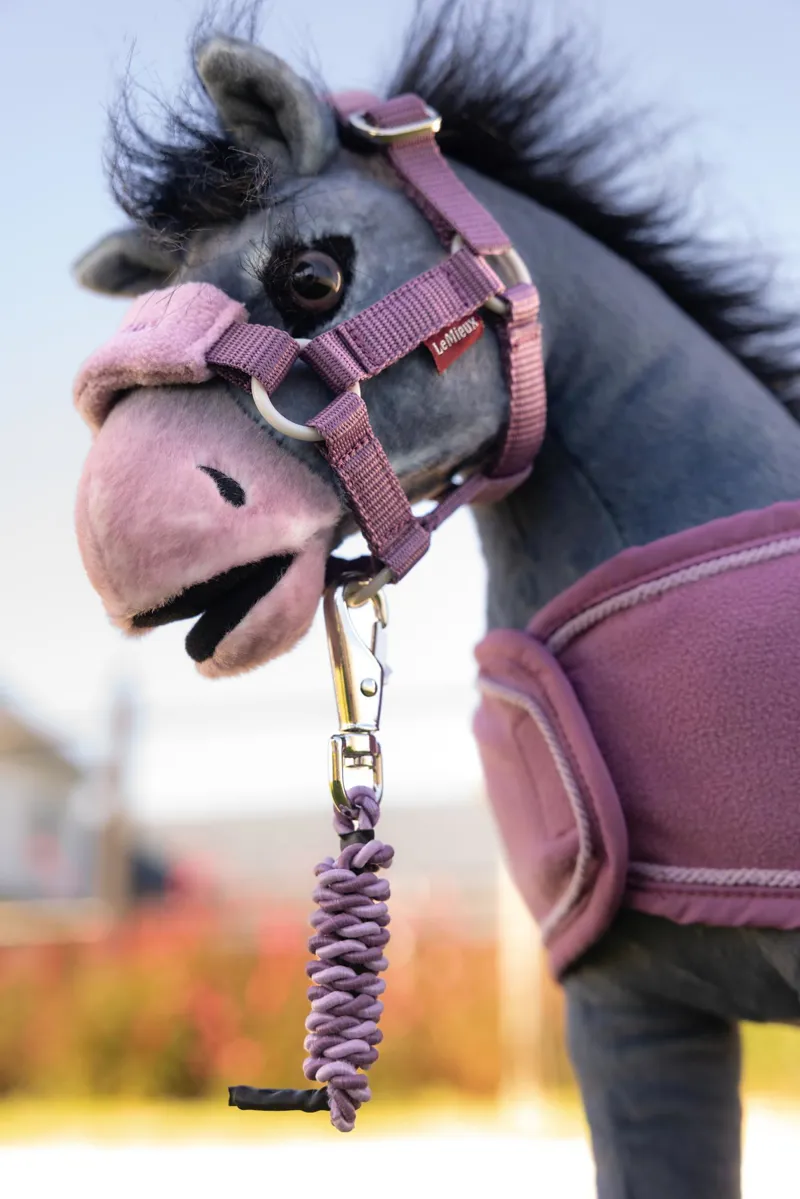 LeMieux Toy Pony Vogue Headcollar and Leadrope in Mallow-1