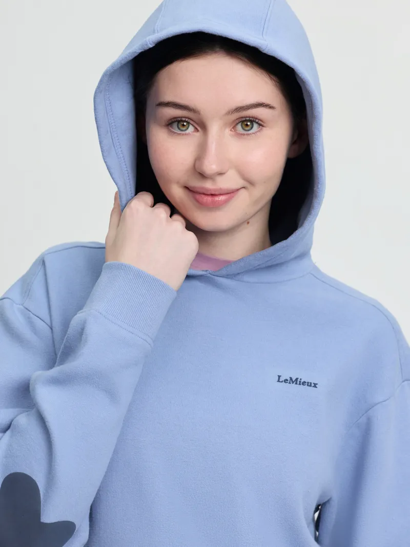 LeMieux Young Rider Sia Hoodie in Powder Blue-3