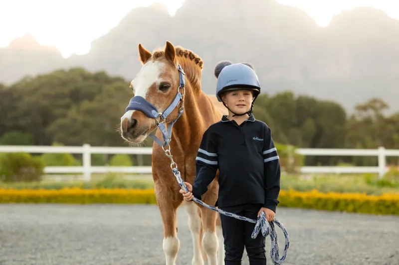  LeMieux Mini Robbie Rugby Shirt in Navy-3