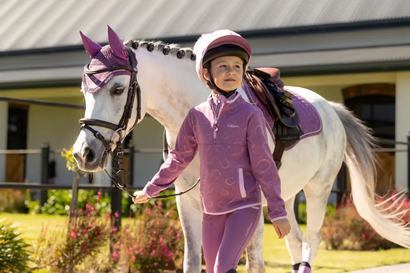 LeMieux Mini Maggie Fleece in Mallow-5