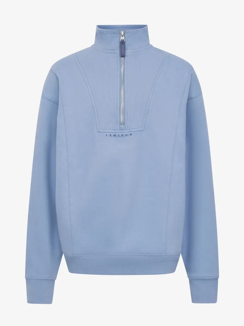LeMieux Young Rider Vianne Quarter Zip in Powder Blue