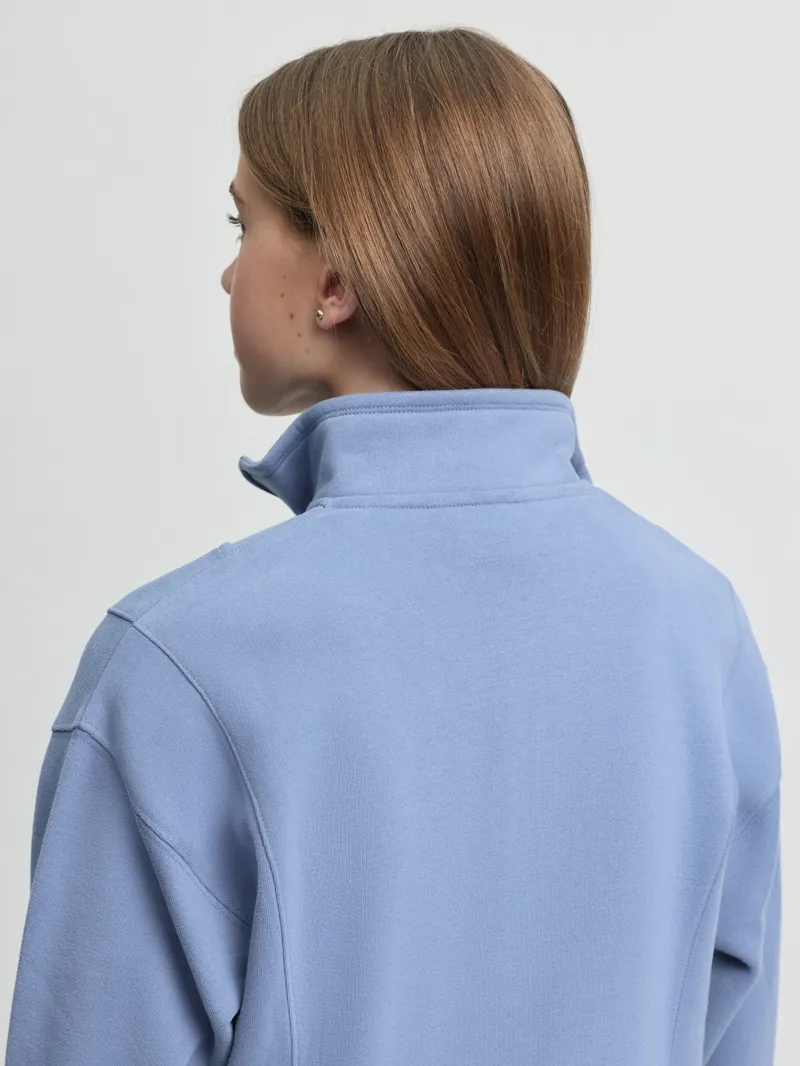 LeMieux Young Rider Vianne Quarter Zip in Powder Blue-3