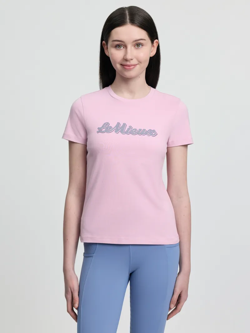 LeMieux Young Rider Arianna T-Shirt in Fondant-3