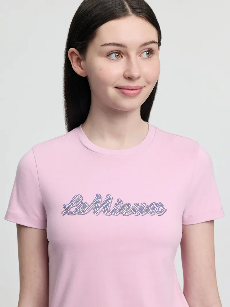 LeMieux Young Rider Arianna T-Shirt in Fondant