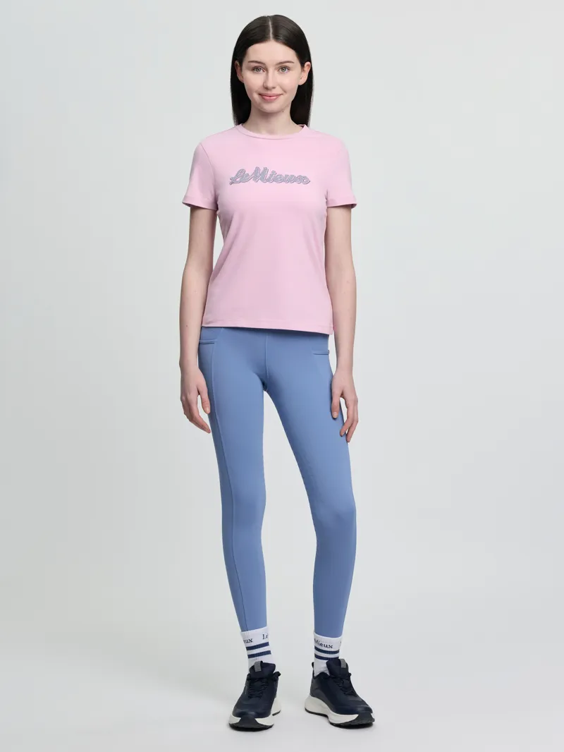 LeMieux Young Rider Arianna T-Shirt in Fondant-2