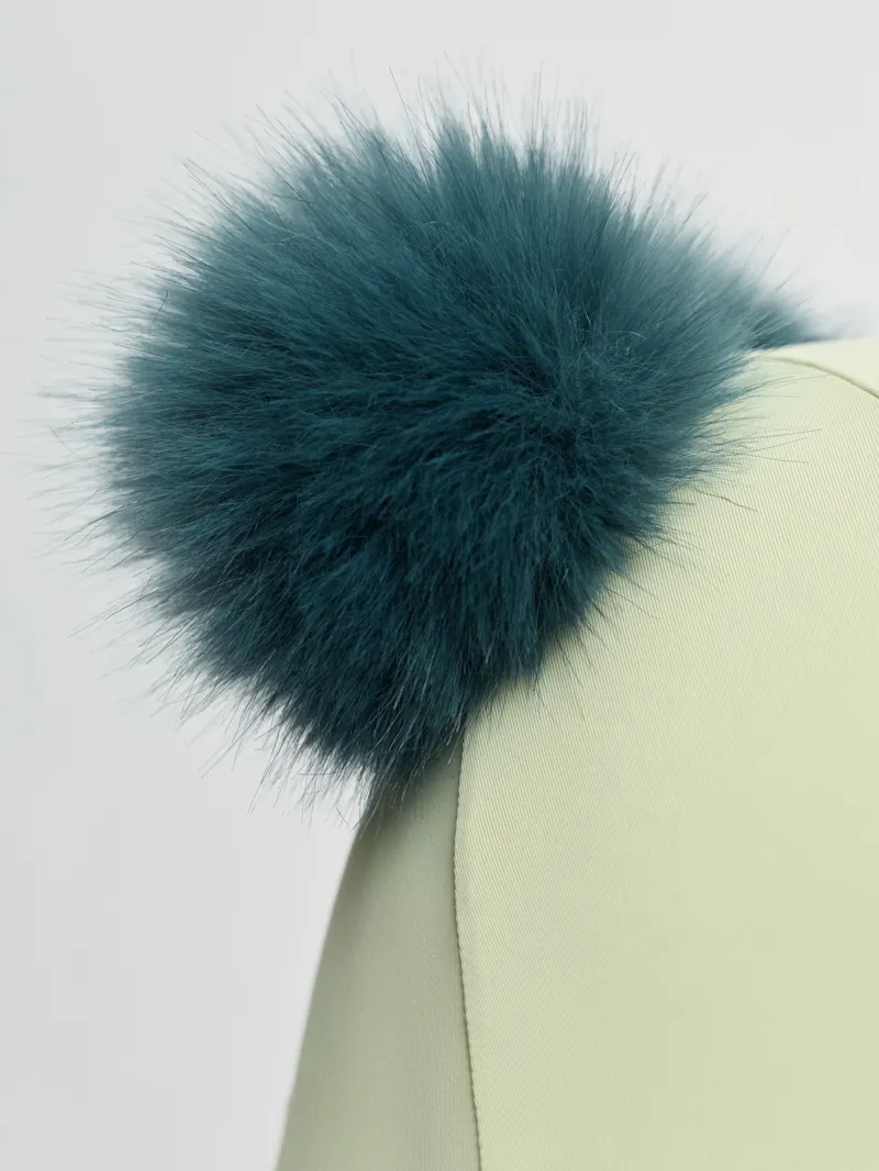 LeMieux Mini Double Pom Hat Silk in Macaron-3