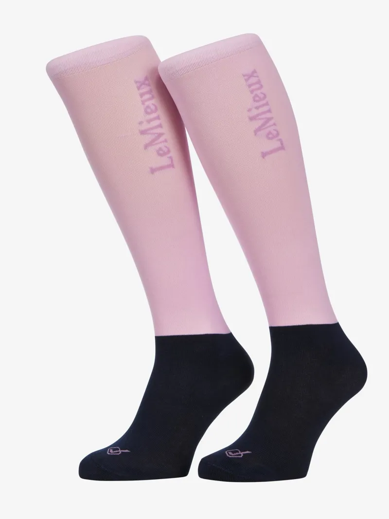 LeMieux Competition Socks 2-Pack in Fondant