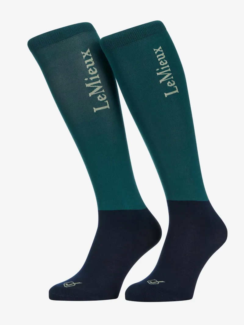  LeMieux Competition Socks 2-Pack in Jungle