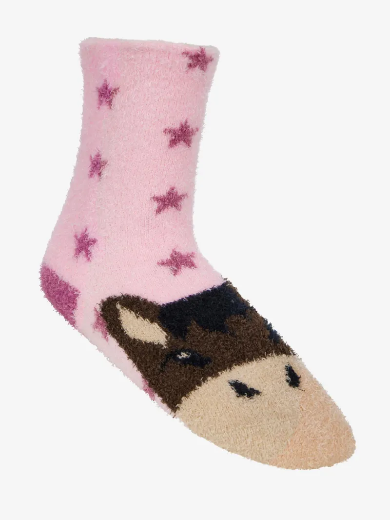 LeMieux Mini Fluffy Character Socks: Gracie