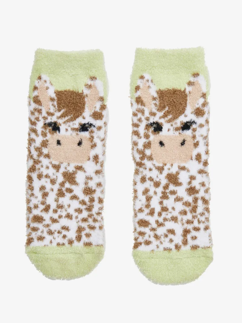 LeMieux Mini Fluffy Character Socks - Montana