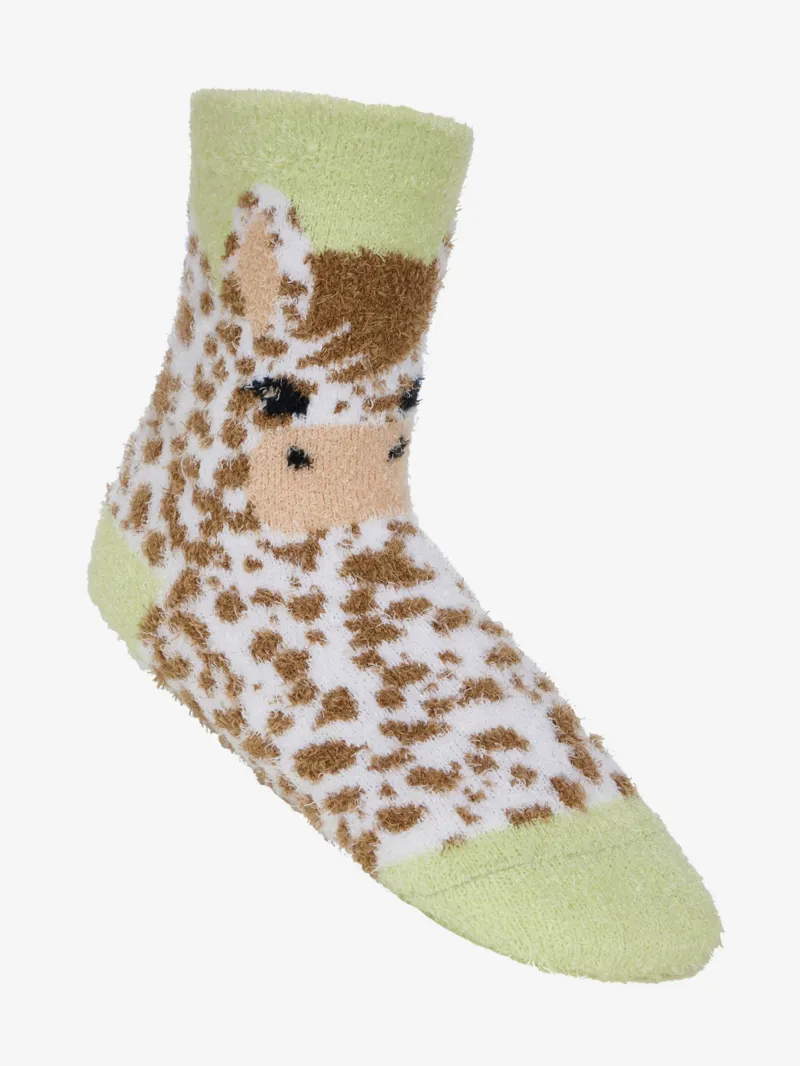 LeMieux Mini Fluffy Character Socks - Montana-1