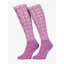 LeMieux Bubble Font Footsie Socks in Fondant