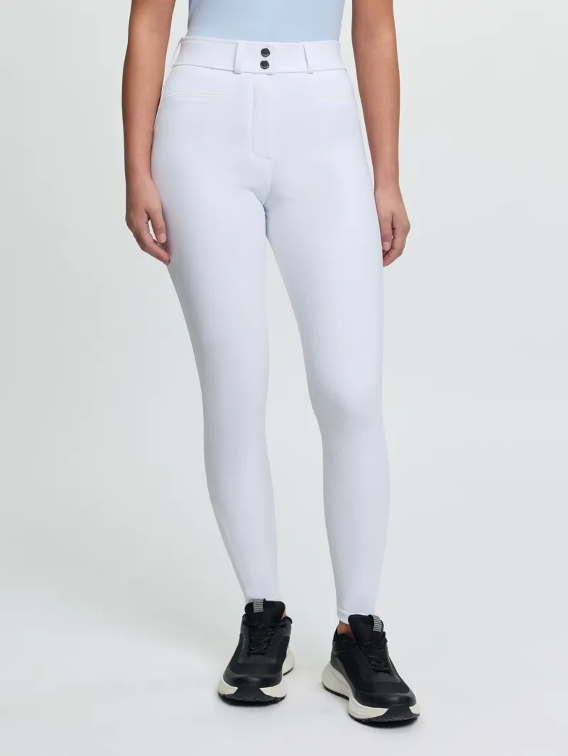 LeMieux Young Rider Full Seat Izzy Breeches in White-1