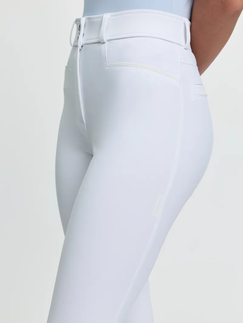 LeMieux Young Rider Full Seat Izzy Breeches in White-2