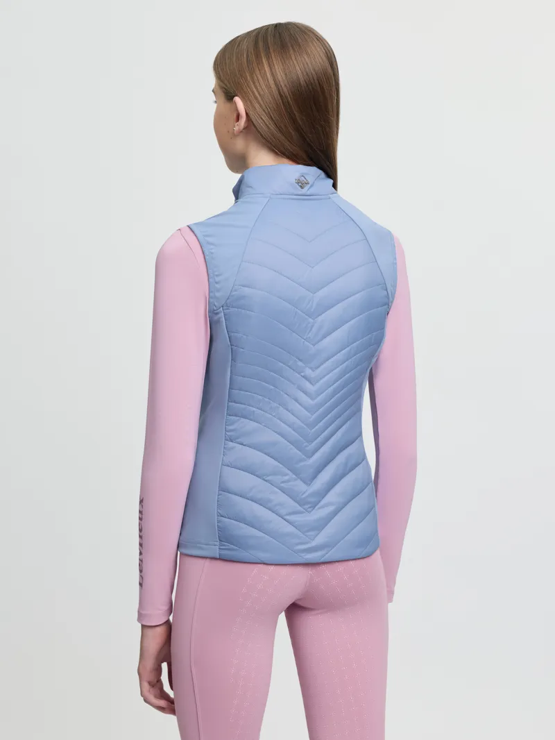 LeMieux Young Rider Josephine Gilet in Powder Blue-2