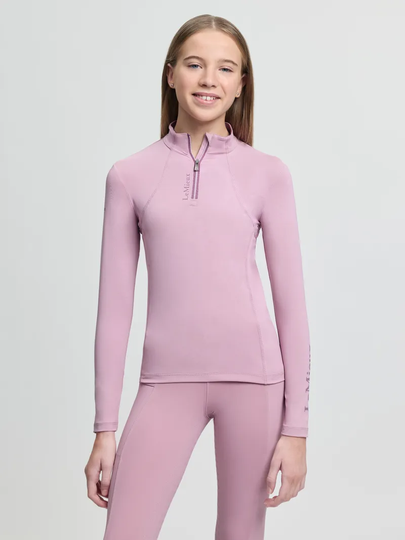LeMieux Young Rider Classique Base Layer in Fondant-2
