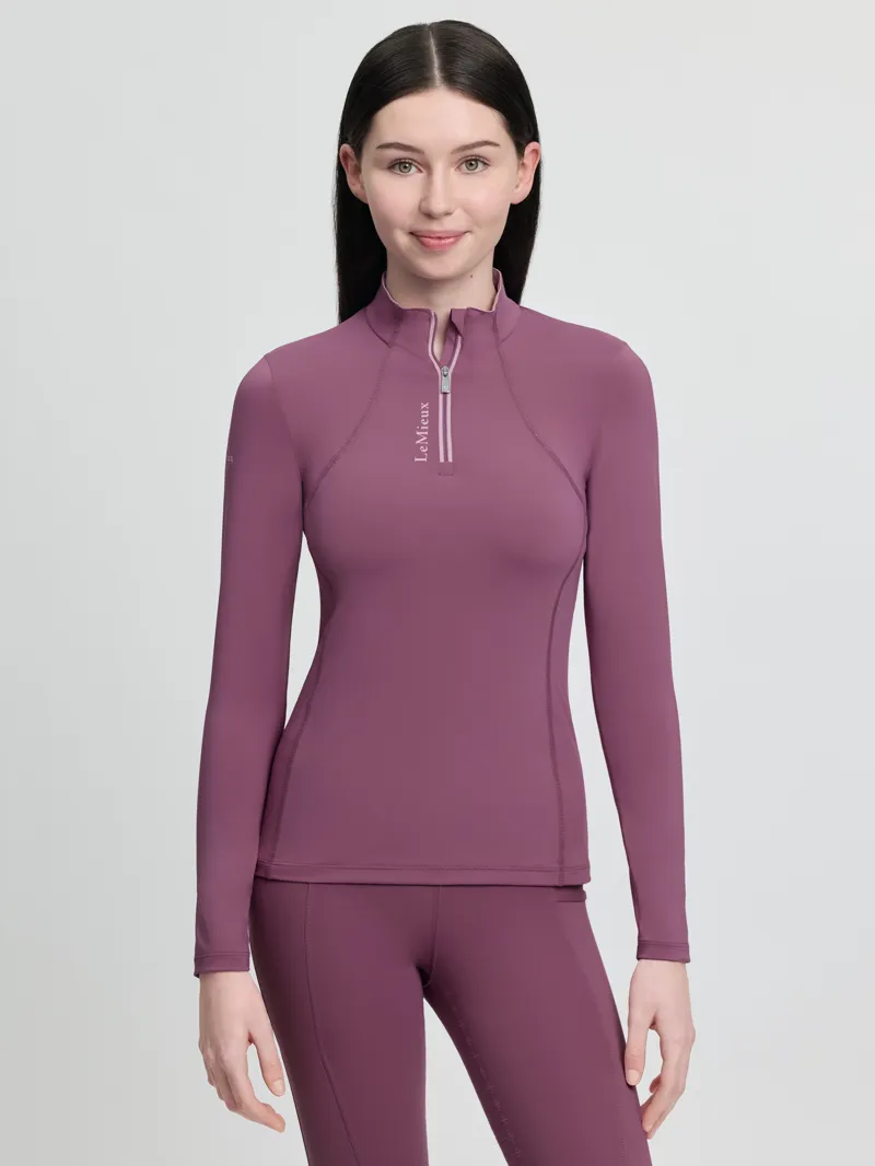LeMieux Young Rider Classique Base Layer in Mallow-3