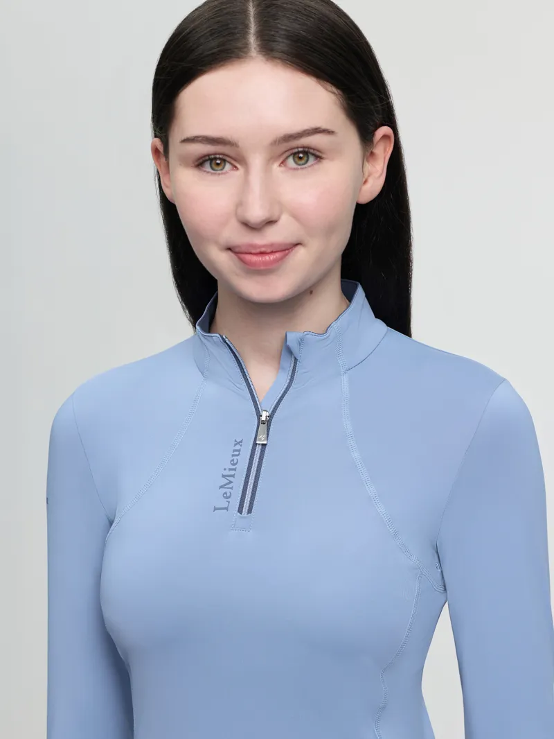 LeMieux Young Rider Classique Base Layer in Powder Blue-2