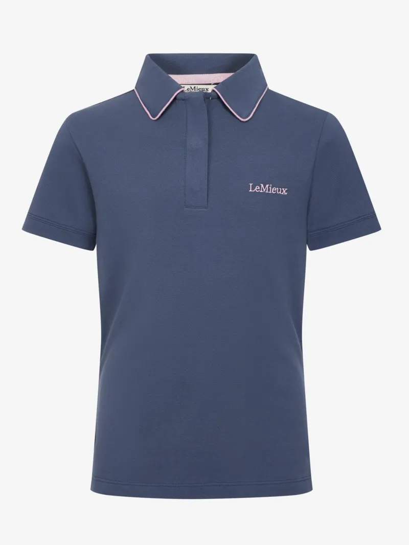 LeMieux Young Rider Polo Shirt in Shadow