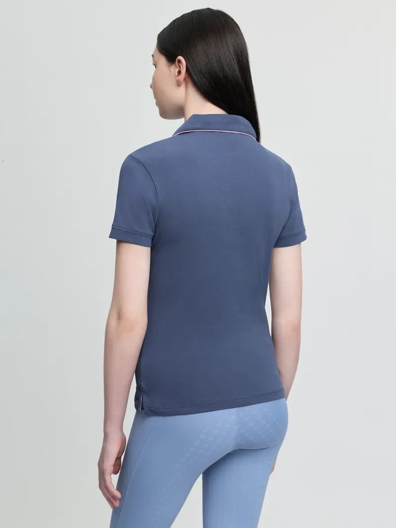 LeMieux Young Rider Polo Shirt in Shadow-4