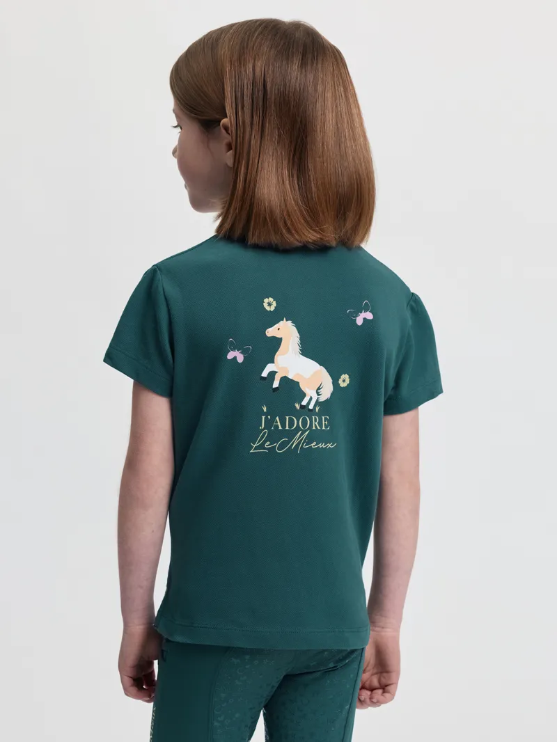 LeMieux Mini Polo Shirt in Jungle-1