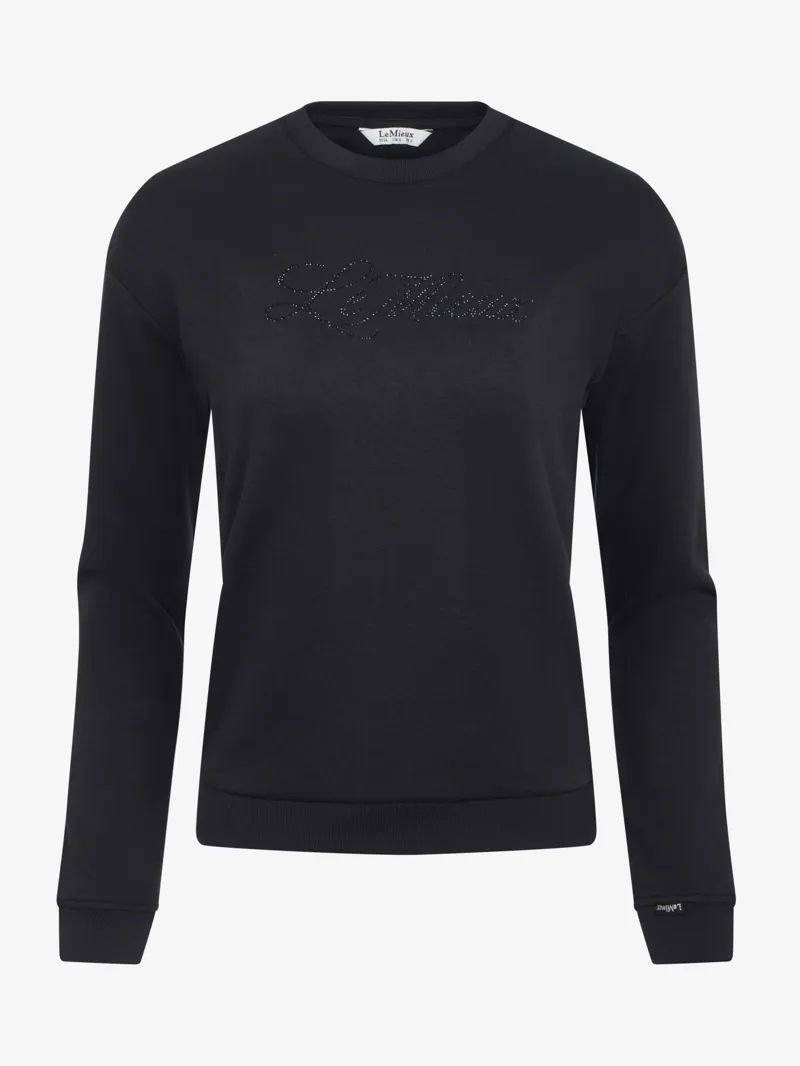 LeMieux Christina Crew Sweat in Black