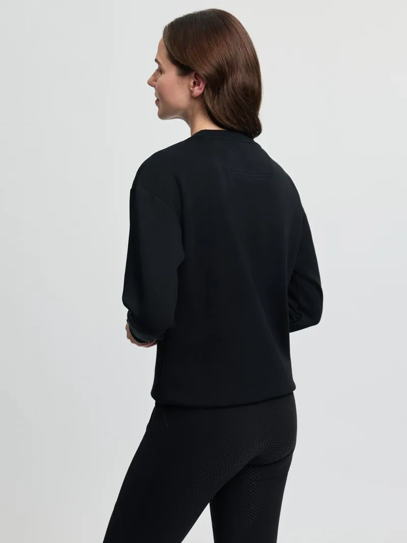 LeMieux Christina Crew Sweat in Black-2