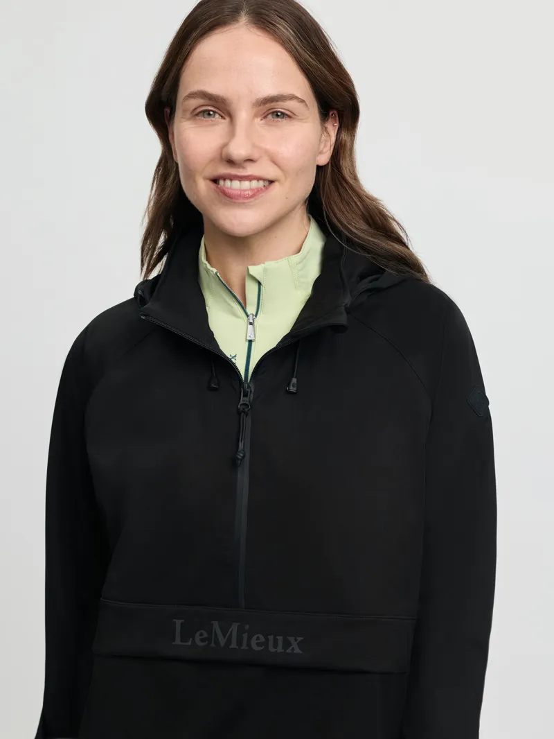 LeMieux Perri Half Zip Waterproof Jacket in Black-3