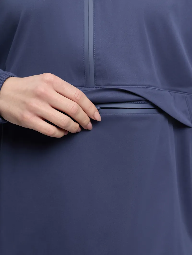 LeMieux Perri Half Zip Waterproof Jacket in Shadow-5