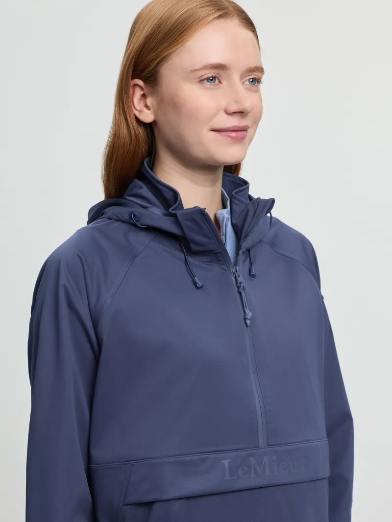 LeMieux Perri Half Zip Waterproof Jacket in Shadow-1