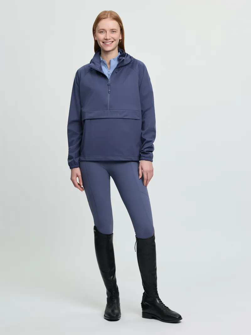 LeMieux Perri Half Zip Waterproof Jacket in Shadow-2