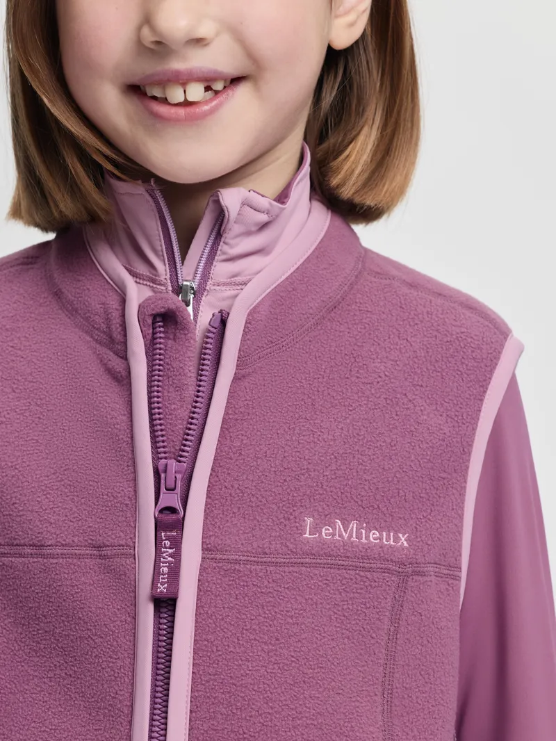 LeMieux Junior Bobbi Fleece in Mallow-4