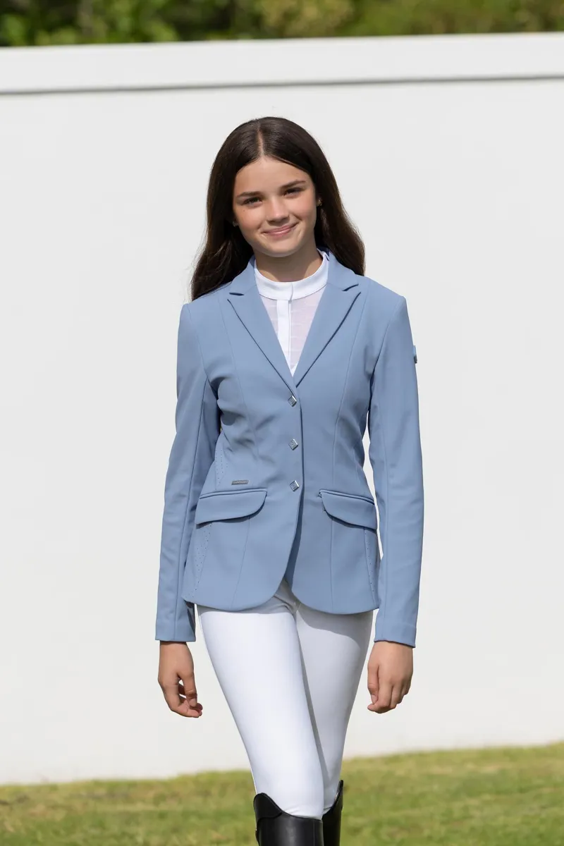 LeMieux Young Rider Kennedy Show Jacket Powder Blue-1