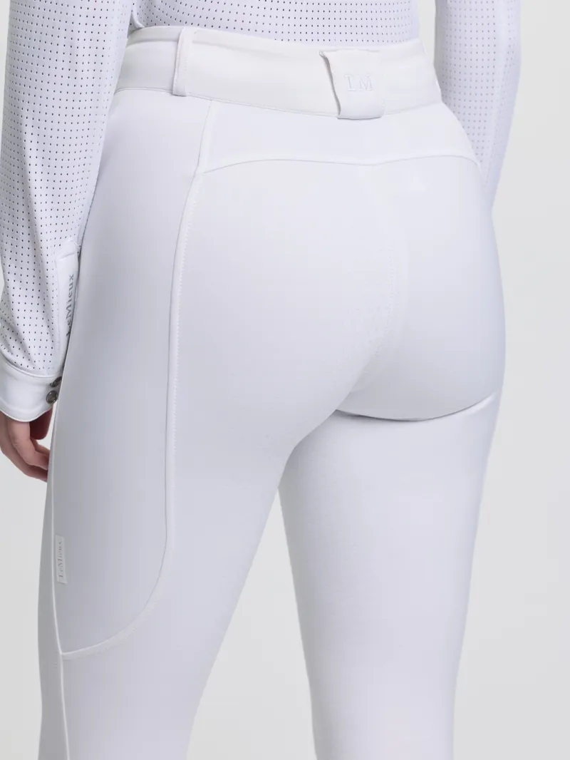 LeMieux Cami Sculpt Full Seat Breeches in White-2