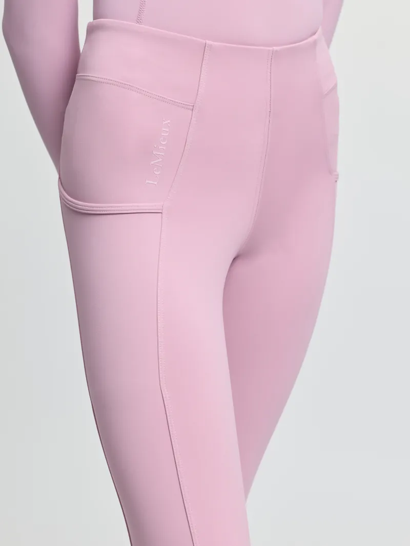 LeMieux Young Rider Orla Pull On Breeches in Fondant-2